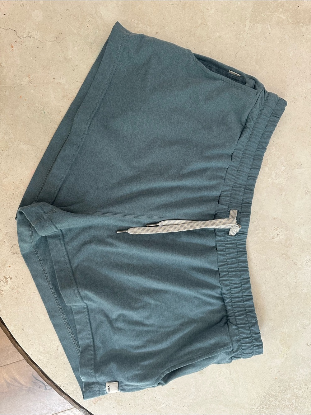 Vuori Women's halo Teal Drawstring Athletic Shorts